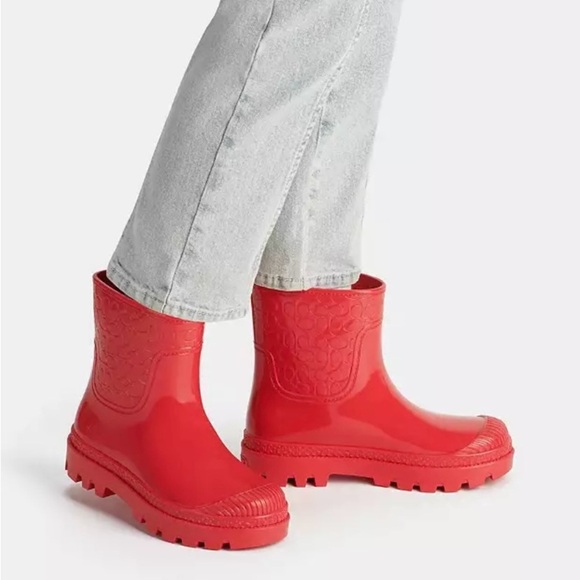 Coach Rain Boots 🍒 - Picture 5 of 12